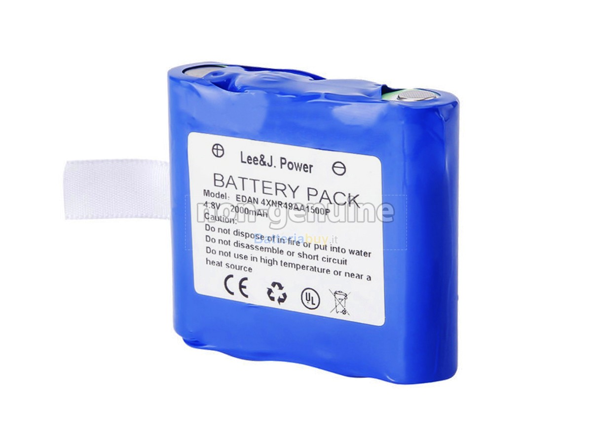 Batteria per EDAN 4XNR49AA1500P