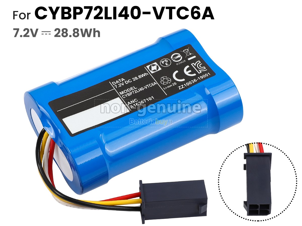 Batteria per Electrolux PI92-6DGM