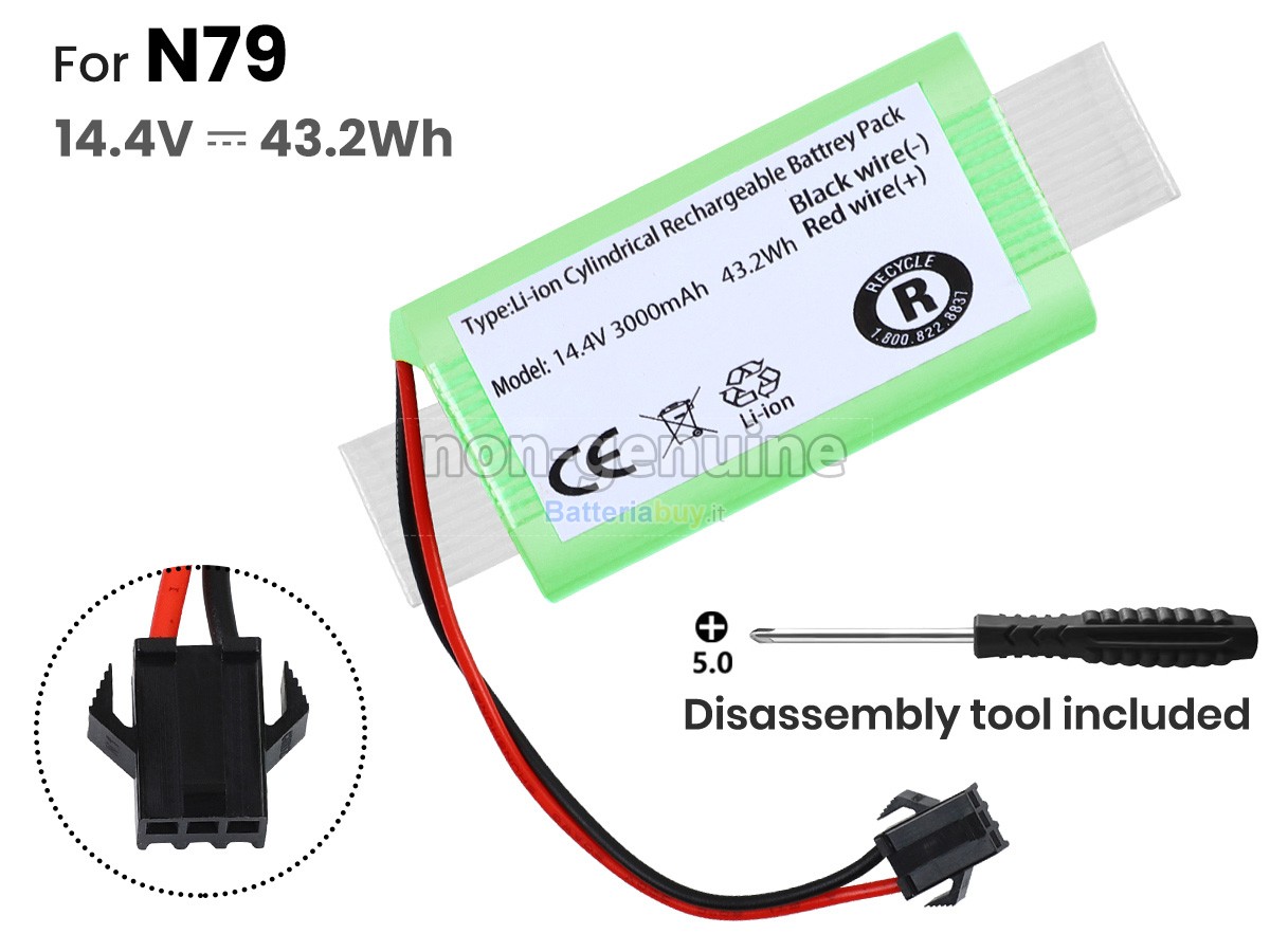 Batteria per Eufy ROBOVAC 11S MAX