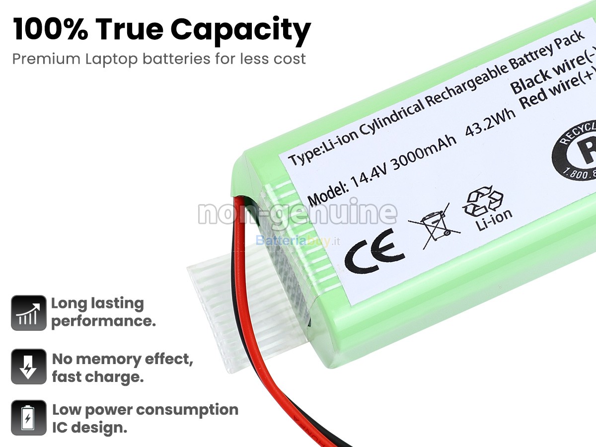 Batteria per Eufy ROBOVAC 11S MAX