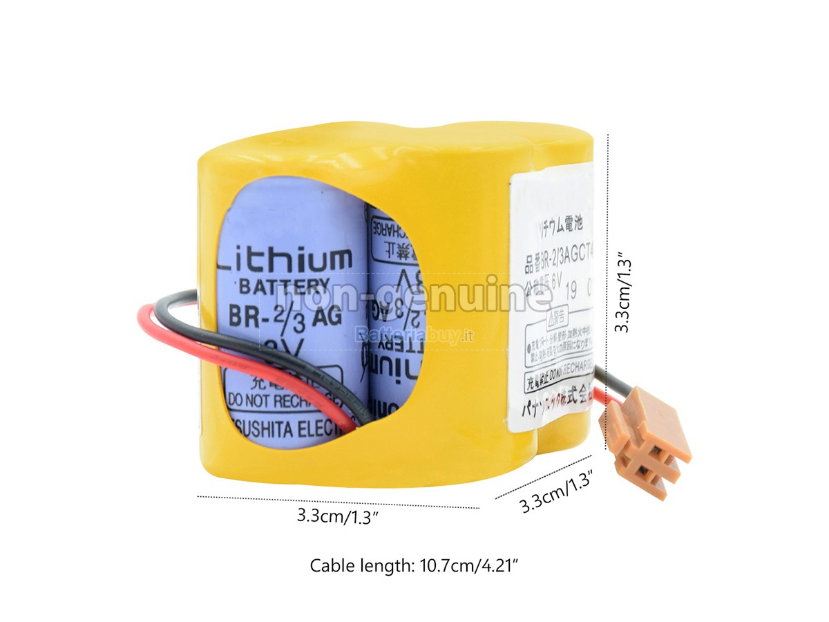 Batteria per Fanuc BR-2/3AGCT4A