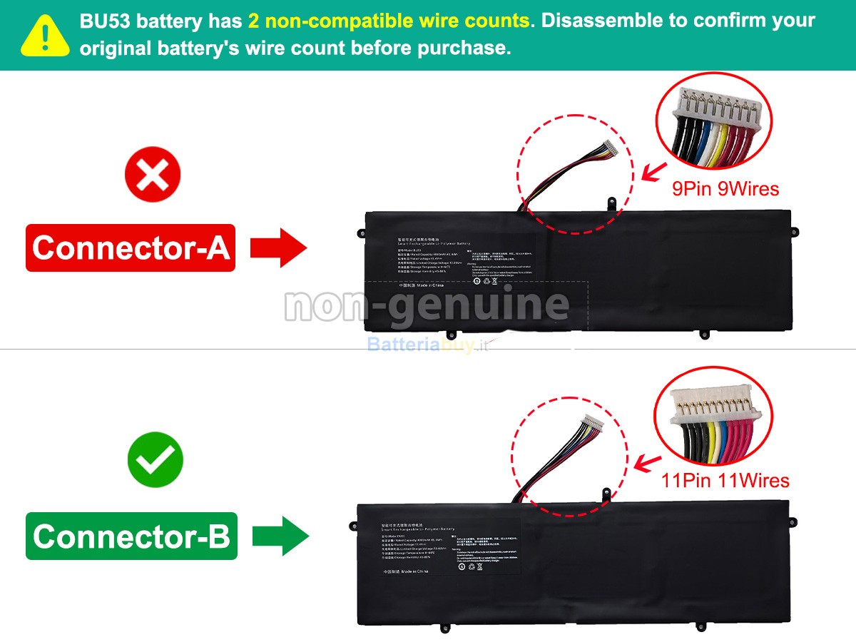 Batteria per Feedme F9 PRO