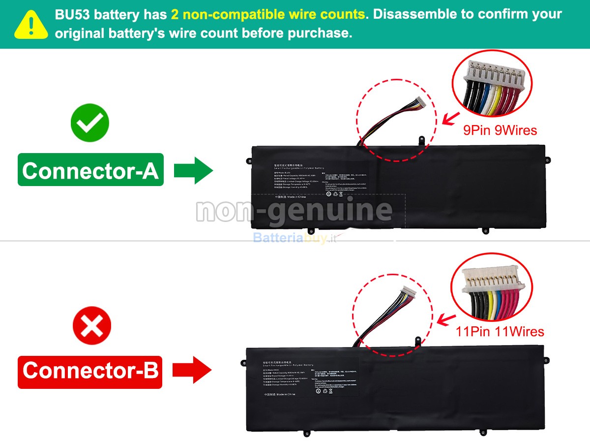 Batteria per Feedme F9 PRO