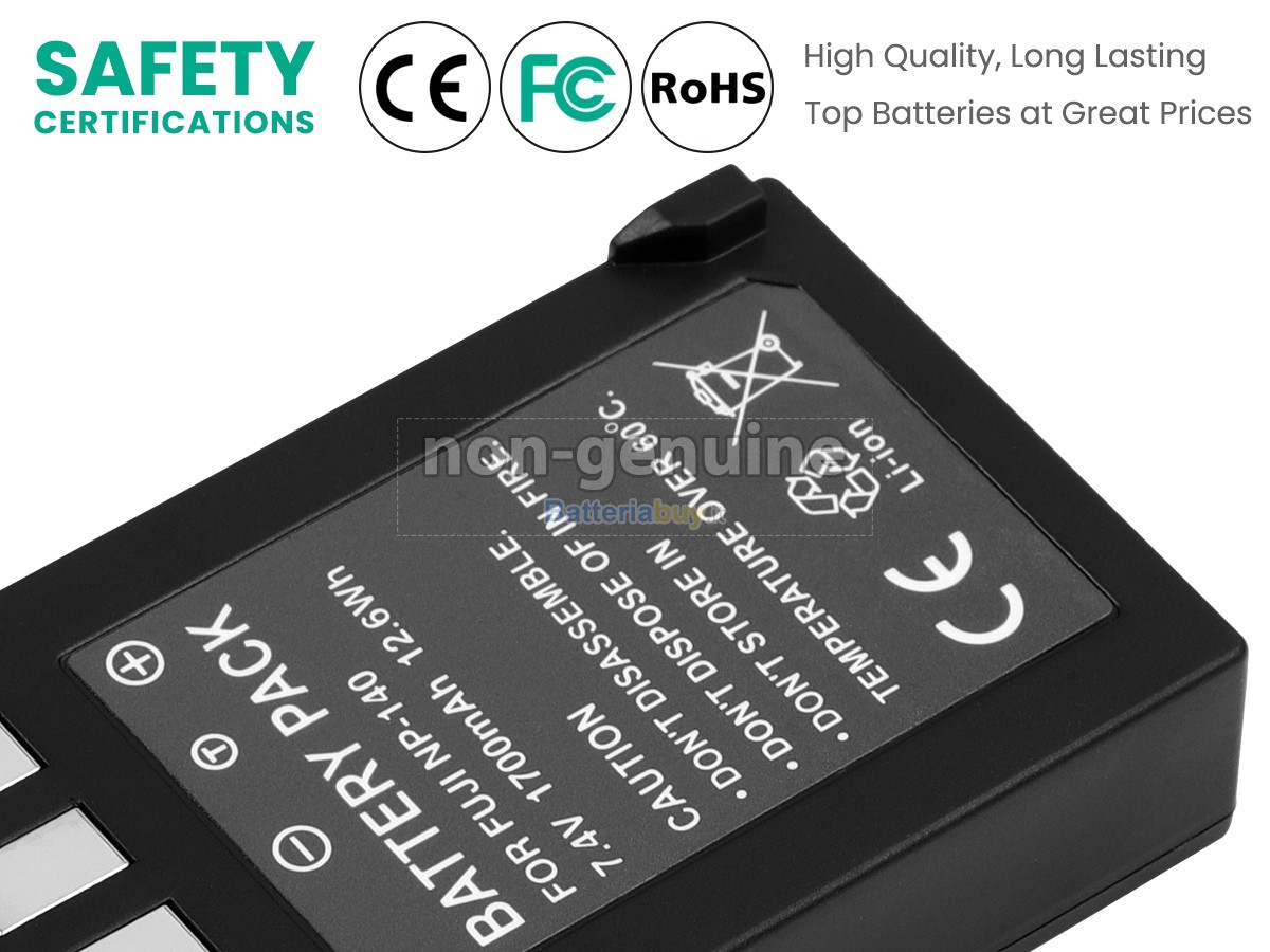 Batteria per Fujifilm FINEPIX S100