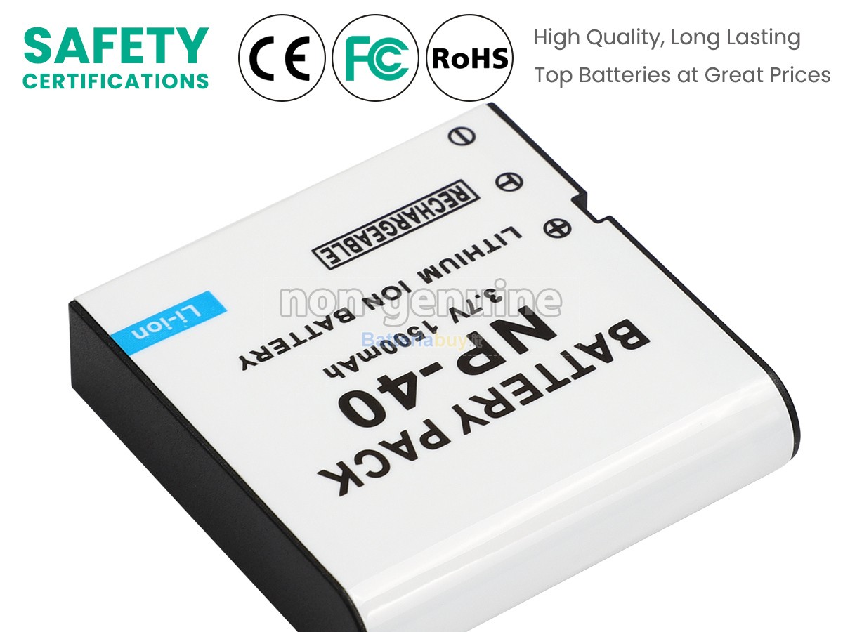 Batteria per Fujifilm FINEPIX V10 ZOOM