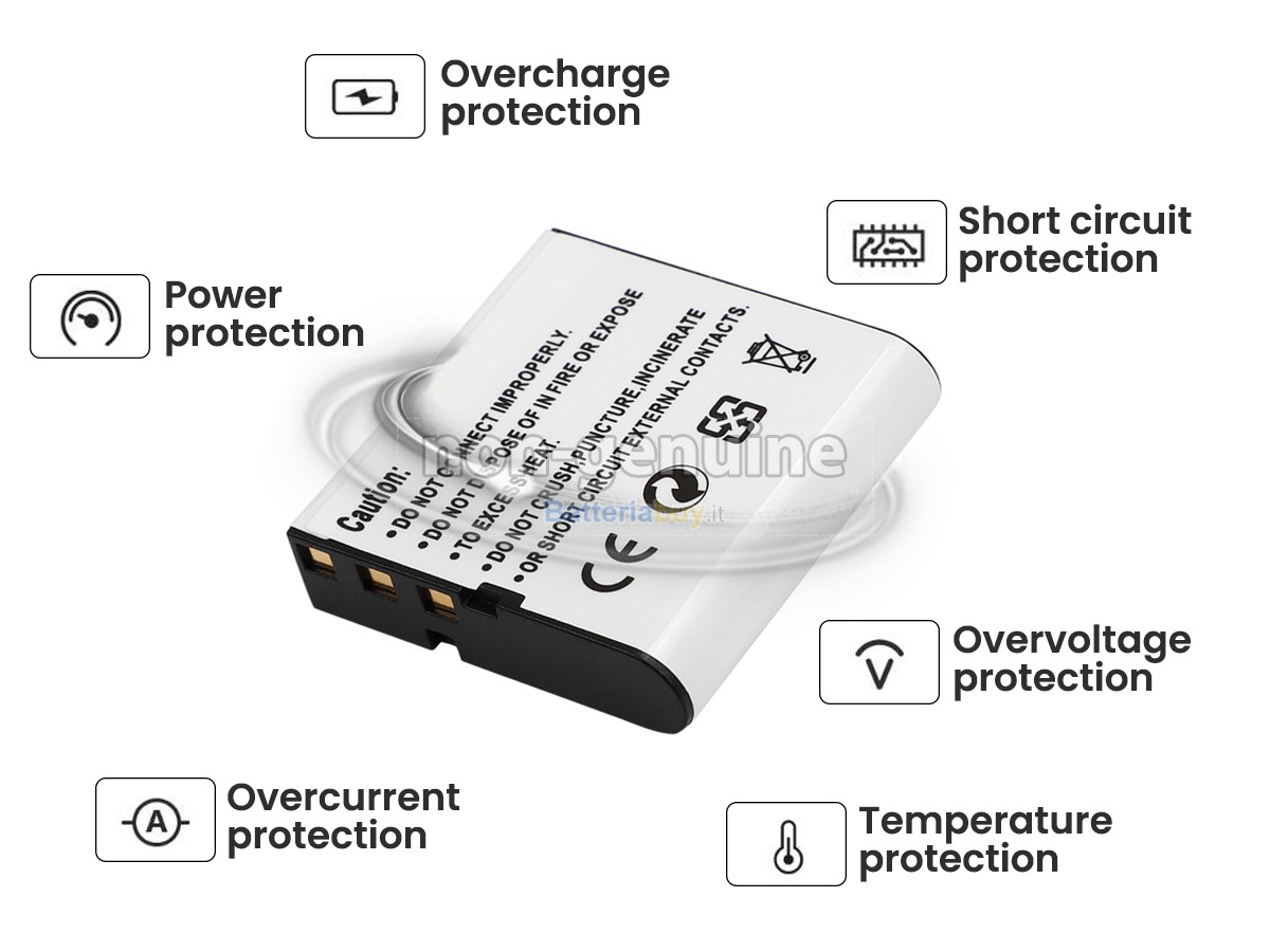 Batteria per Fujifilm FINEPIX V10 ZOOM