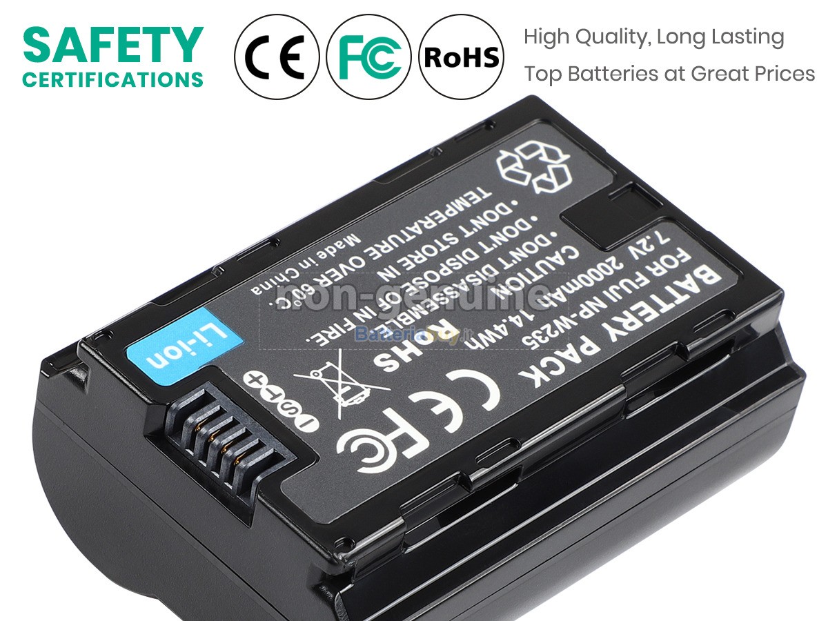 Batteria per Fujifilm GFX100S