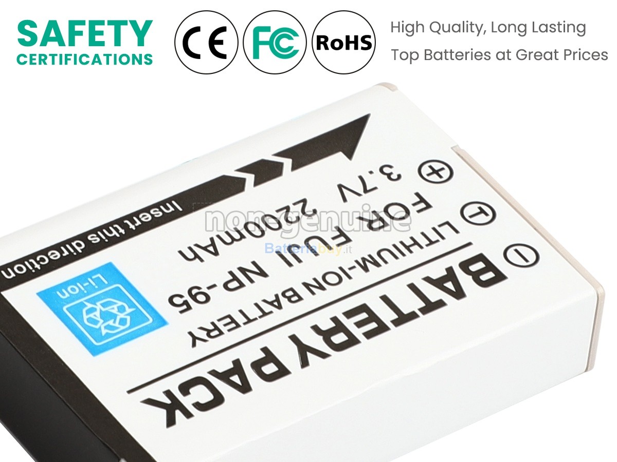 Batteria per Fujifilm X30