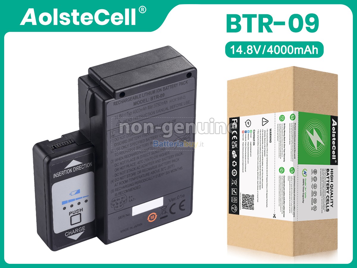 Batteria per Fujikura BTR-09