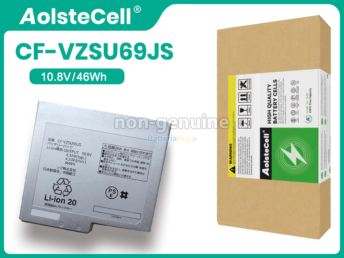 Batteria per Fujitsu CF-VZSU69JS