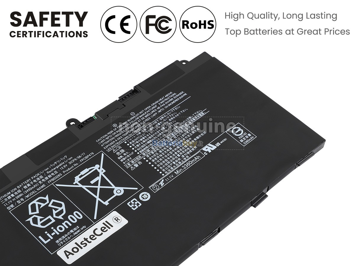 Batteria per Fujitsu CP700540-01