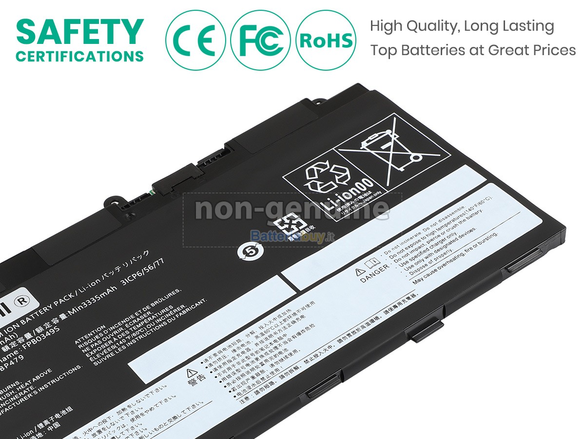 Batteria per Fujitsu CP700540-01