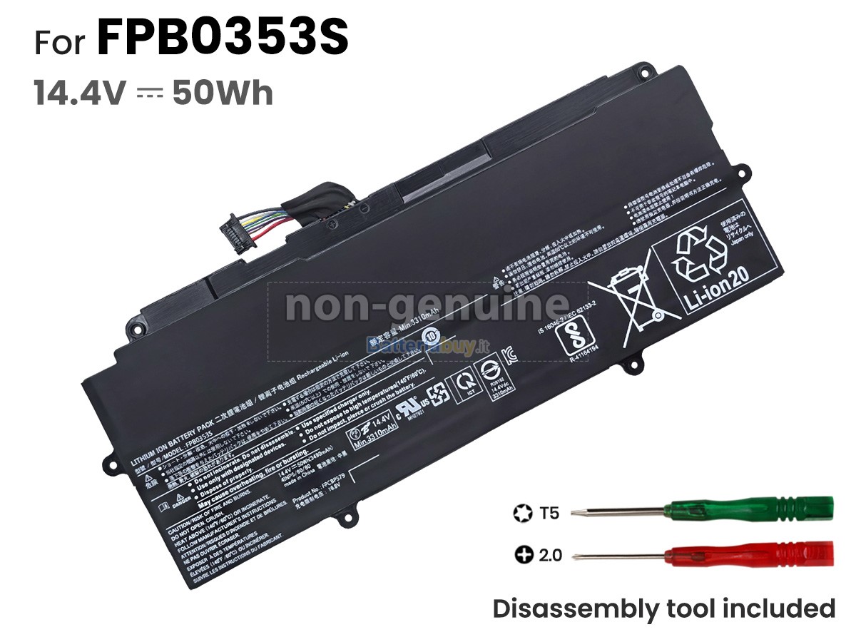 Batteria per Fujitsu FPCBP579