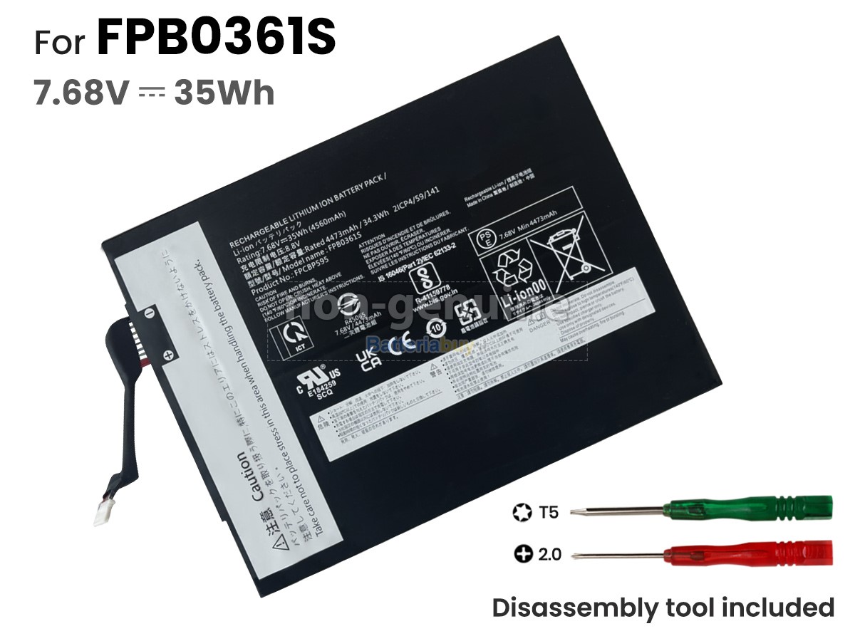 Batteria per Fujitsu FPB0361S