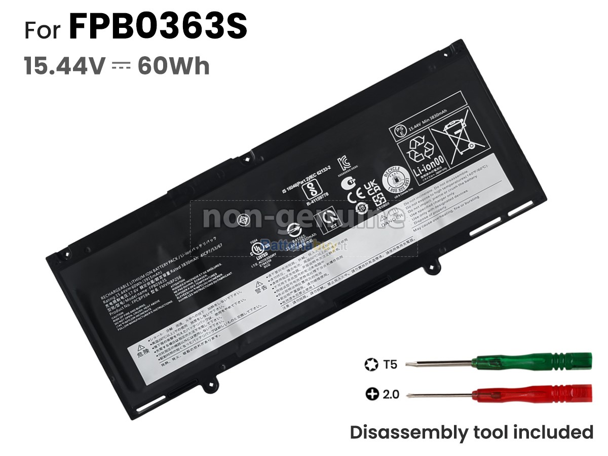 Batteria per Fujitsu FMVNP256