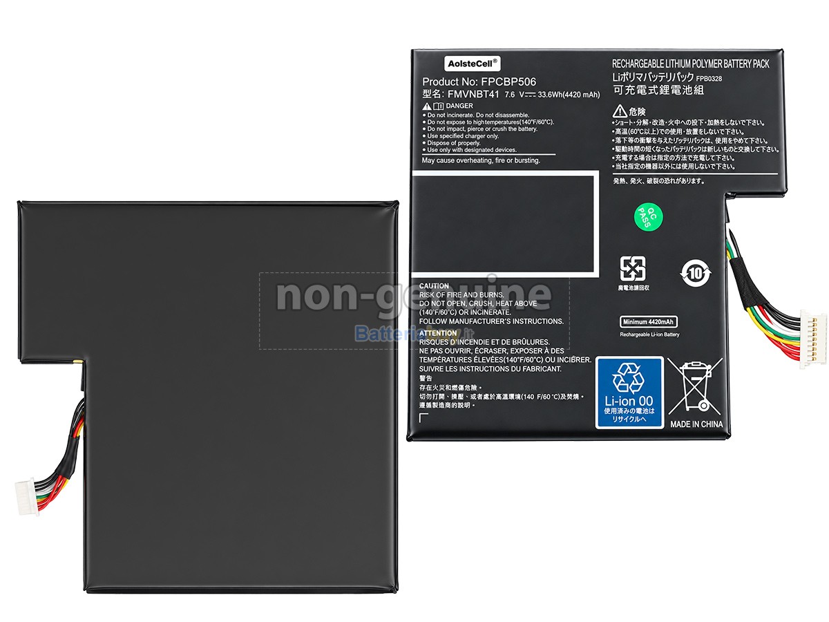 Batteria per Fujitsu Stylistic R727