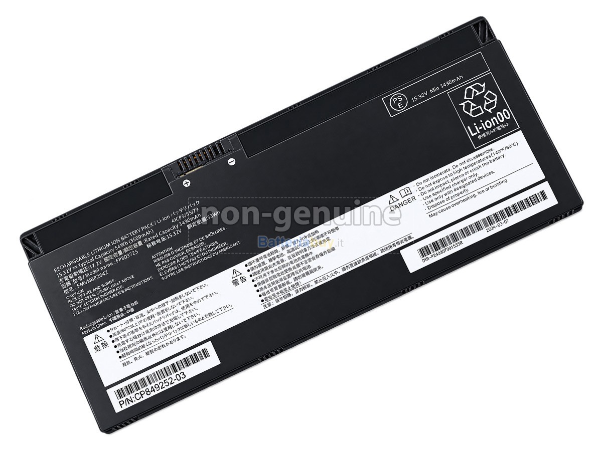 Batteria per Fujitsu FMVNBPXXX