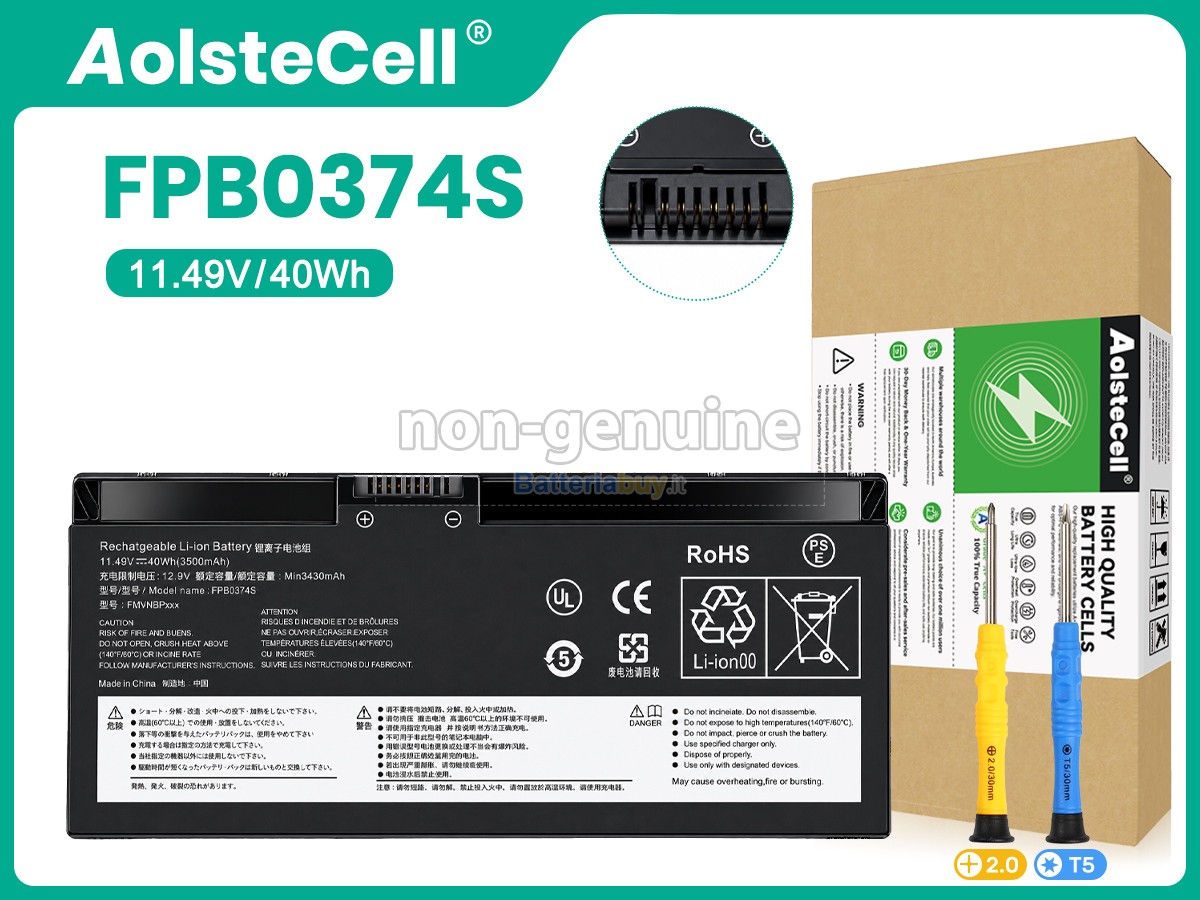 Batteria per Fujitsu FMVNBPXXX
