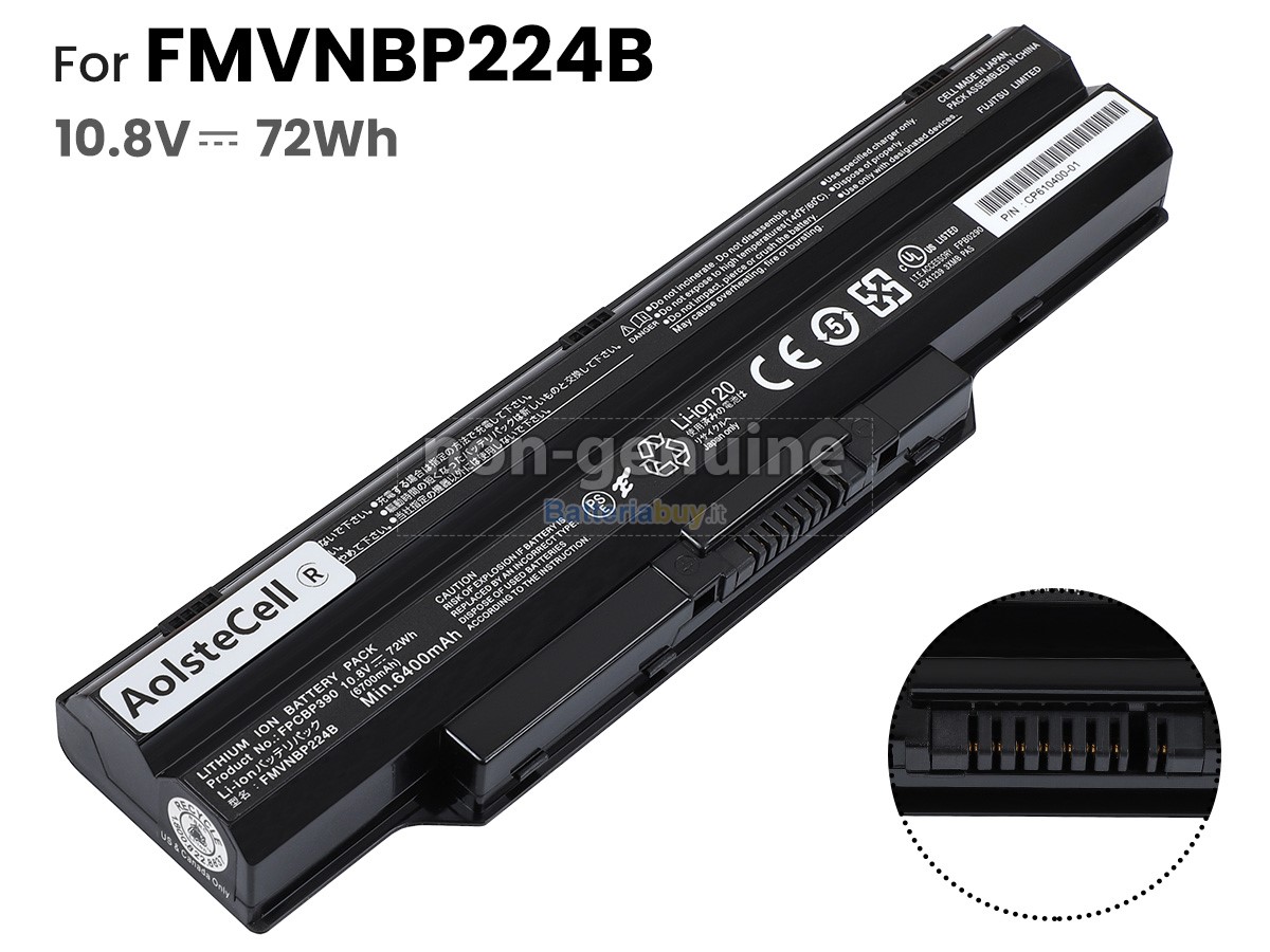 Batteria per Fujitsu FPCBP392