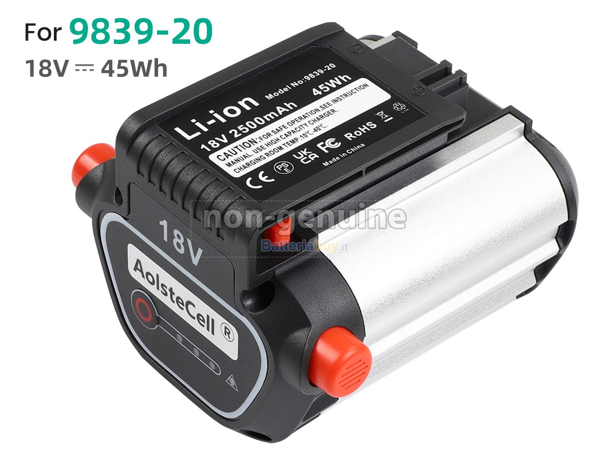 Batteria per Gardena 8866-55