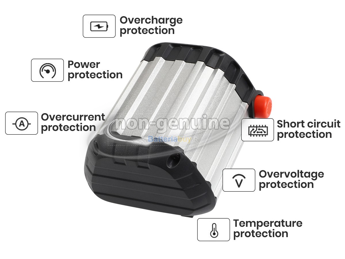 Batteria per Gardena 8866-55