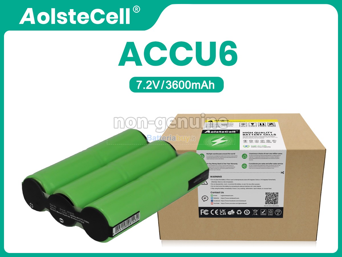 Batteria per Gardena BOSCH AGS10-6