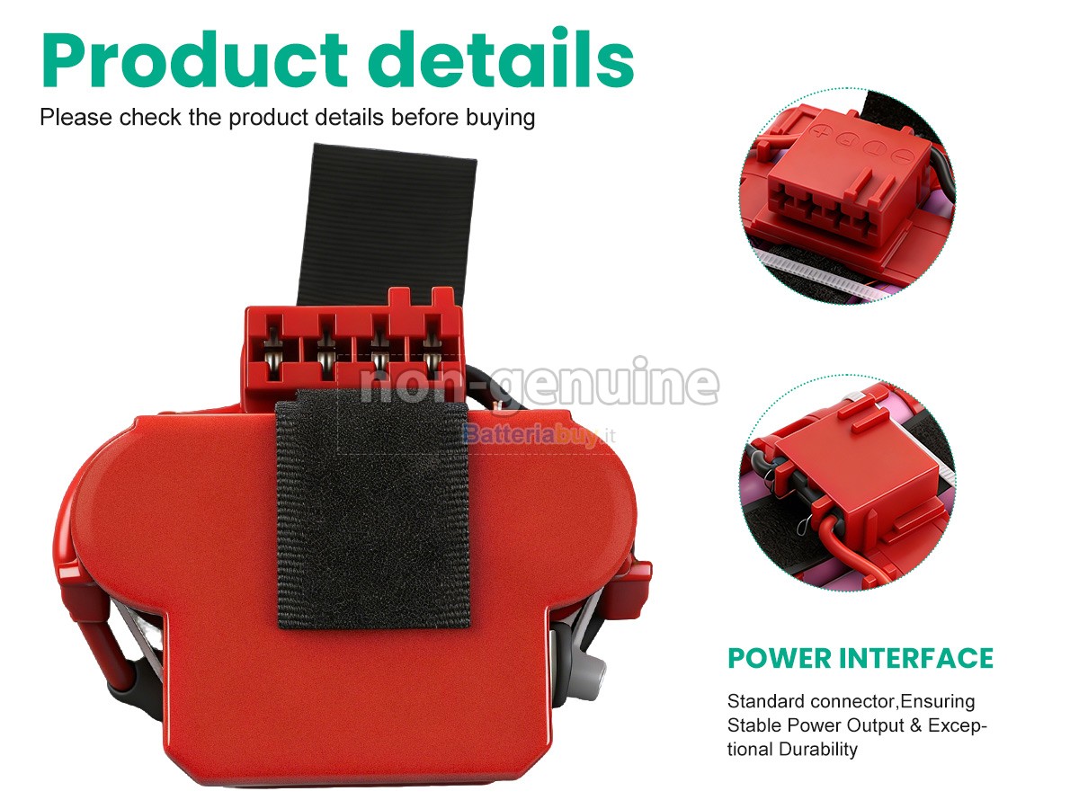 Batteria per Gardena HUSQVARNA AUTOMOWER 105