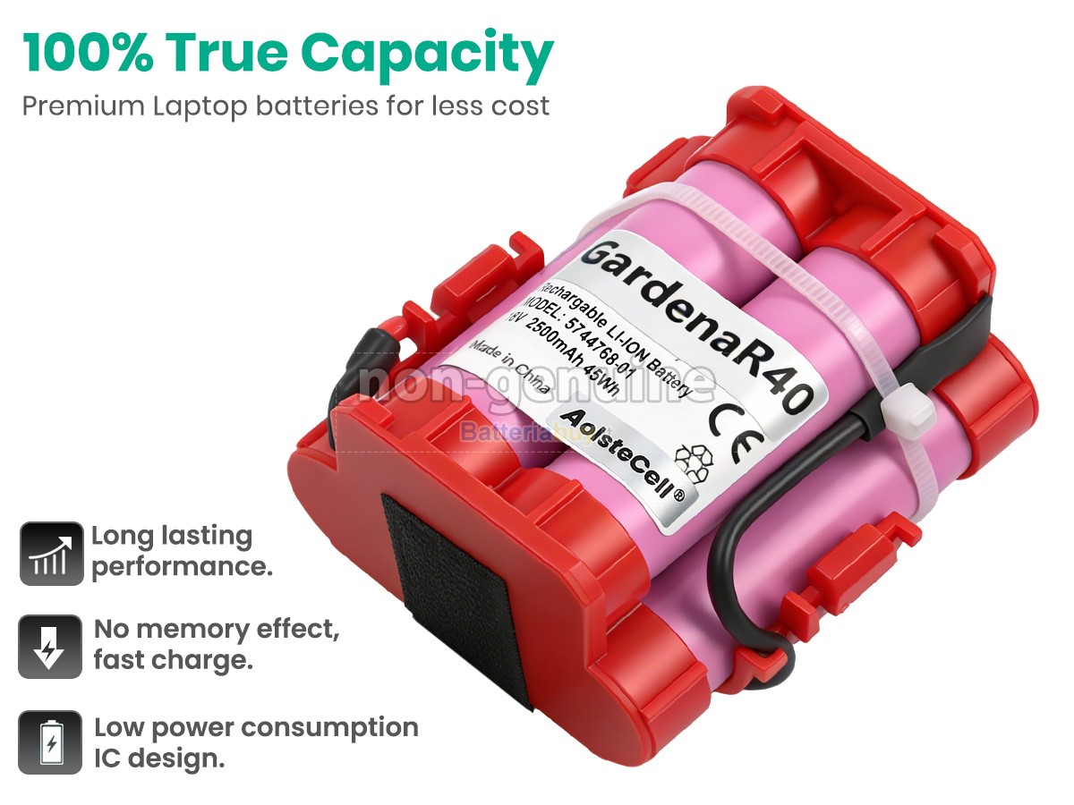 Batteria per Gardena HUSQVARNA AUTOMOWER 105