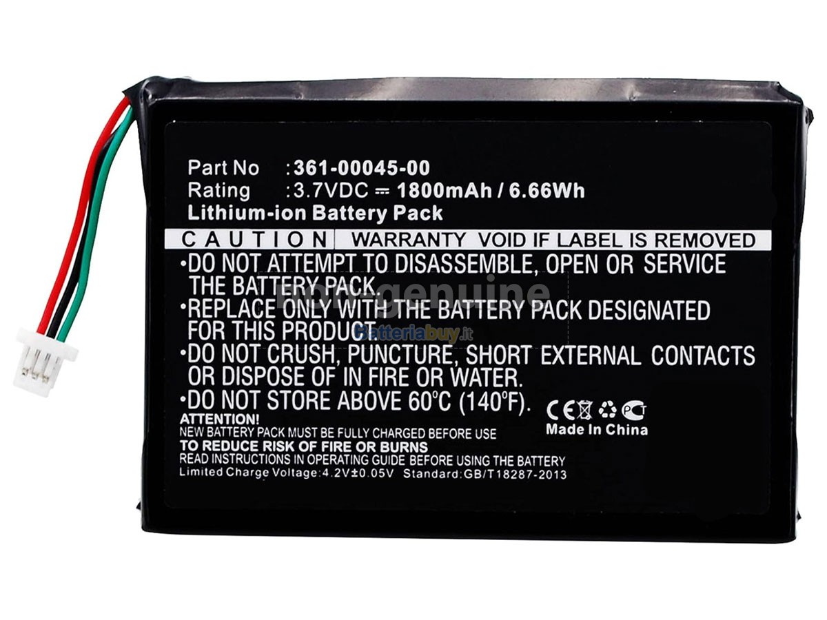 Batteria per Garmin NUVI 1490TV