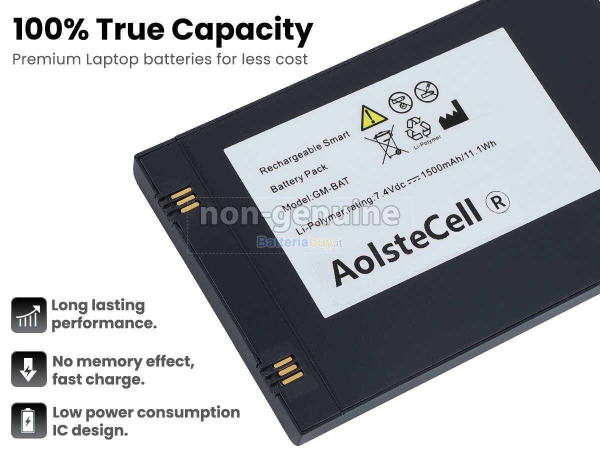 Batteria per GE GM200011