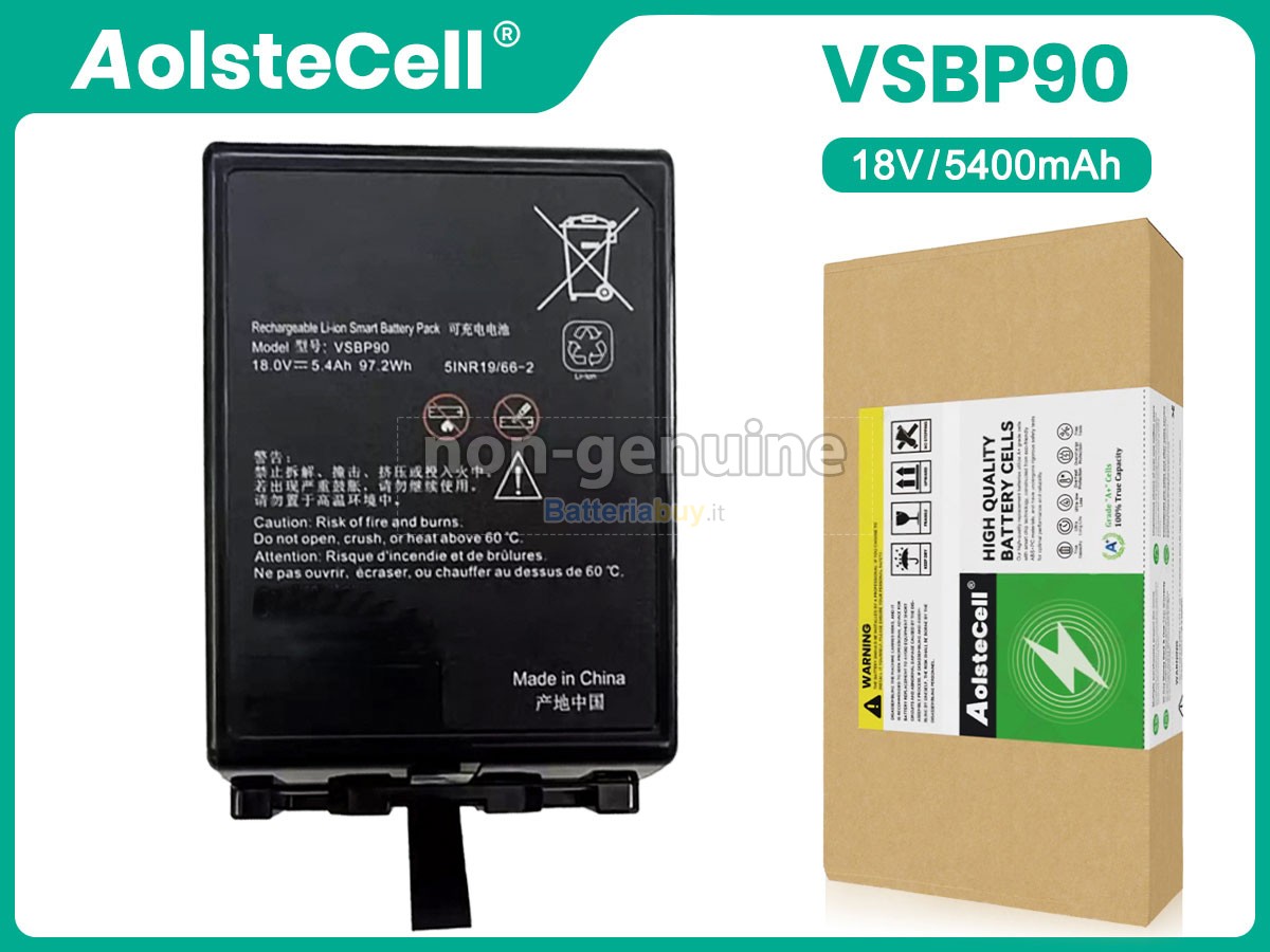 Batteria per GE VSBP90