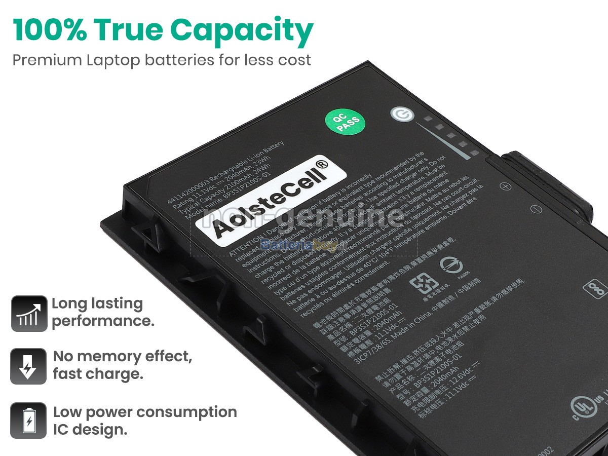 Batteria per Getac K120