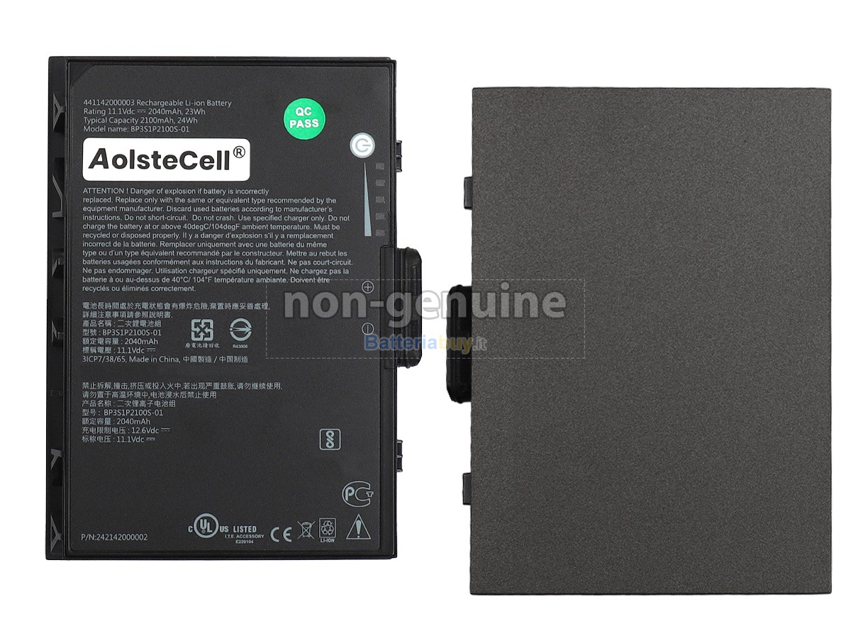 Batteria per Getac K120
