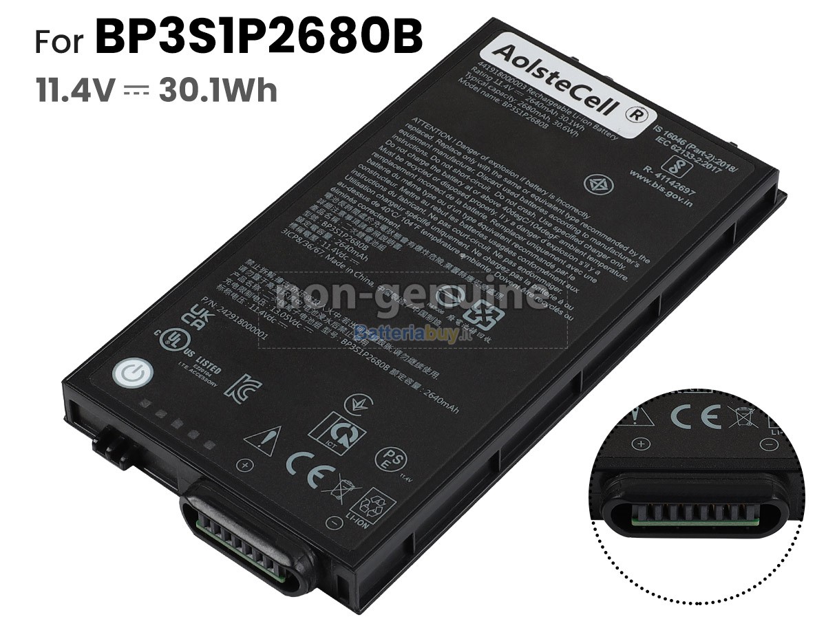 Batteria per Getac GBM3X7