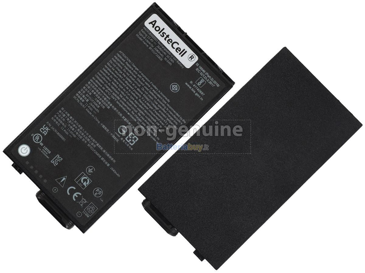Batteria per Getac GBM3X7