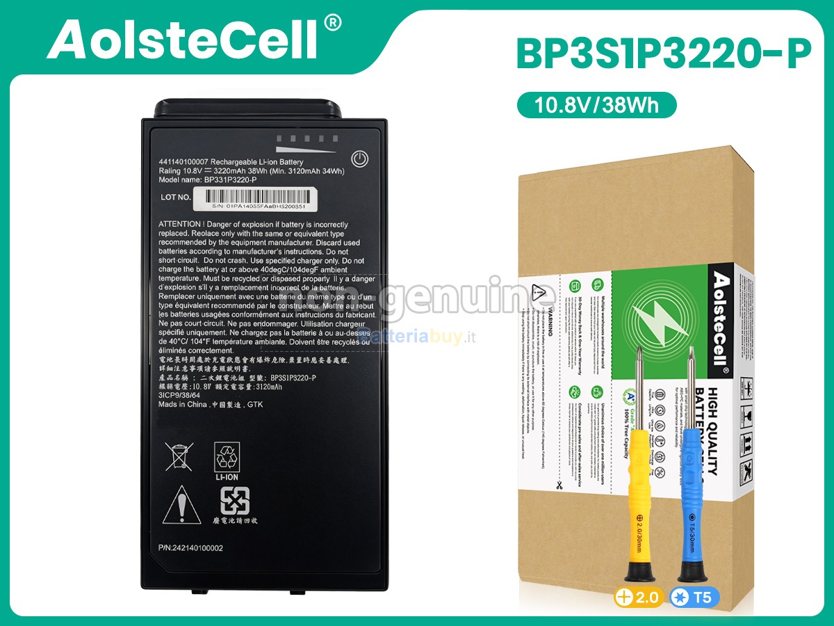 Batteria per Getac 242140100002