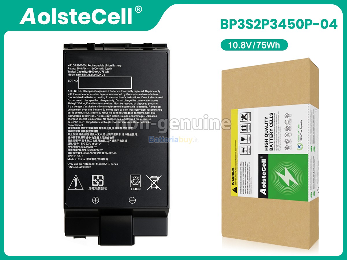 Batteria per Getac 242GA8900001
