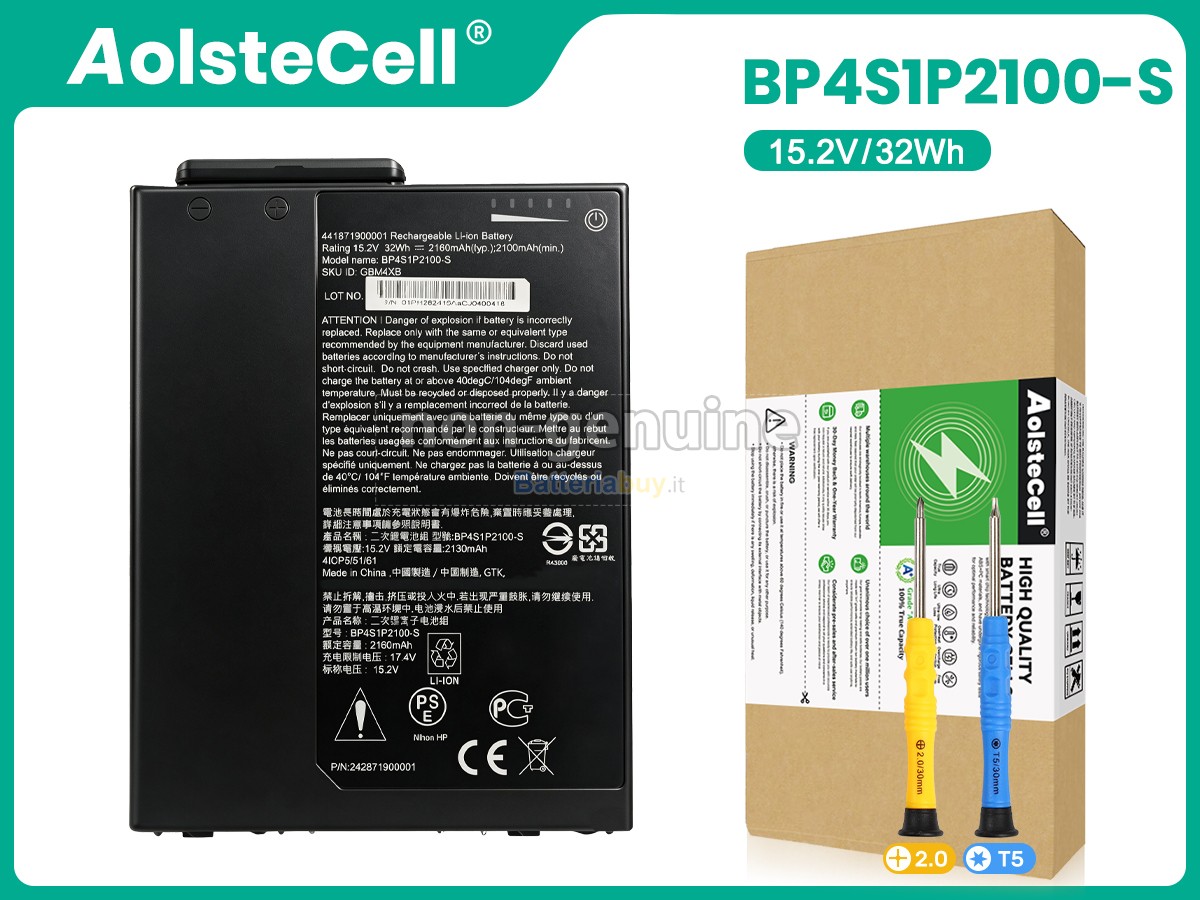 Batteria per Getac 242871900001
