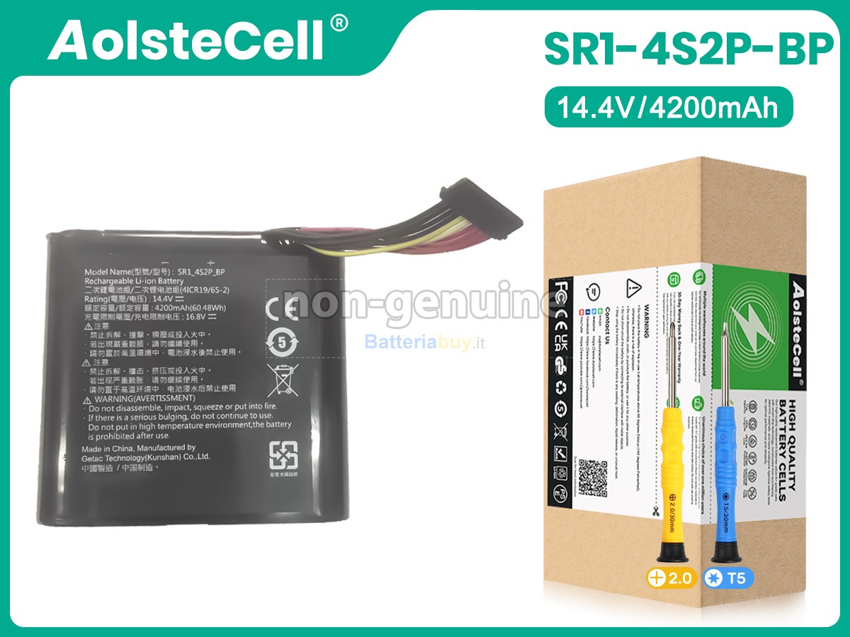 Batteria per Getac SR1-4S2P-BP