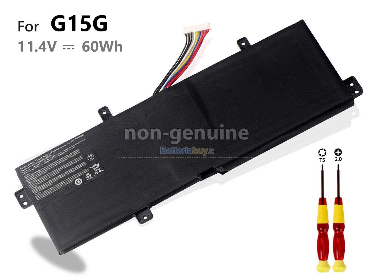 Batteria per Gigabyte G15G