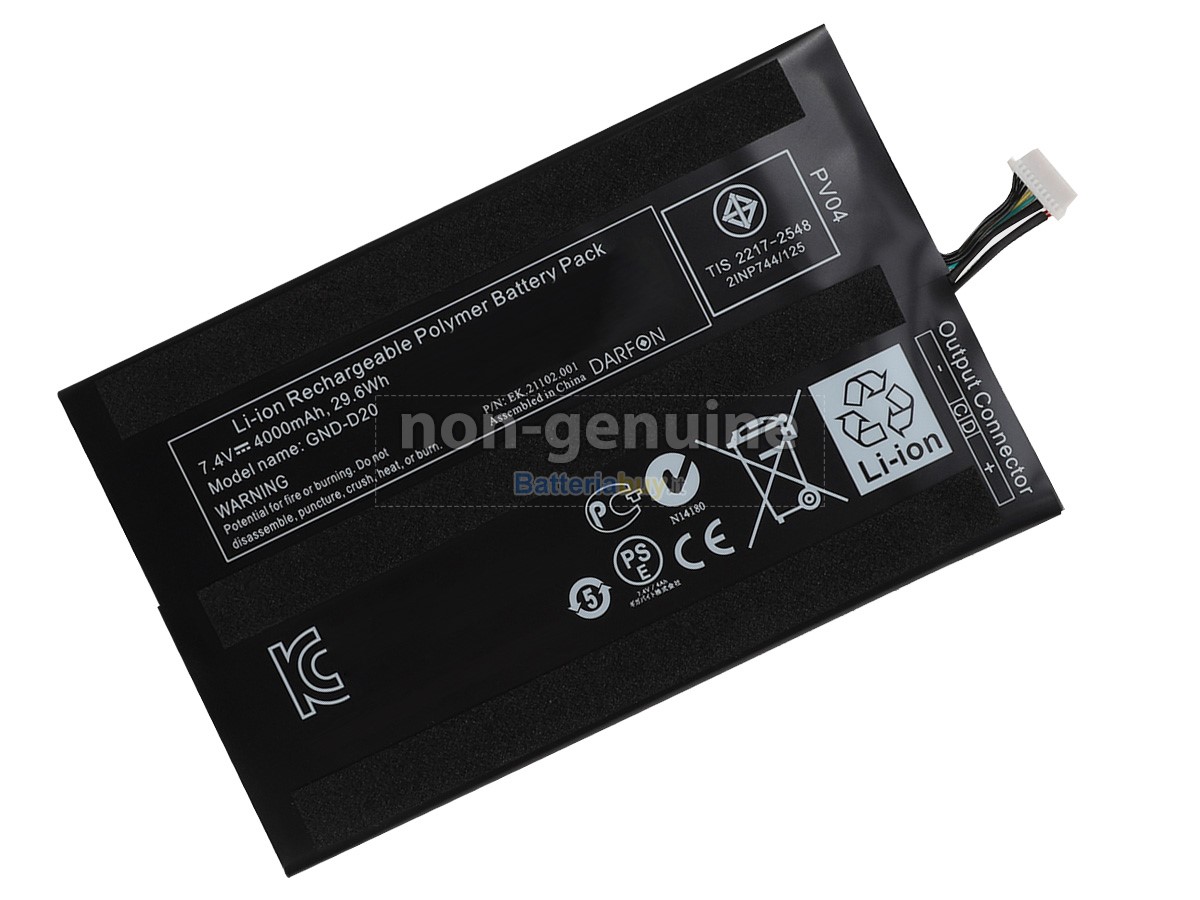 Batteria per Gigabyte S1080