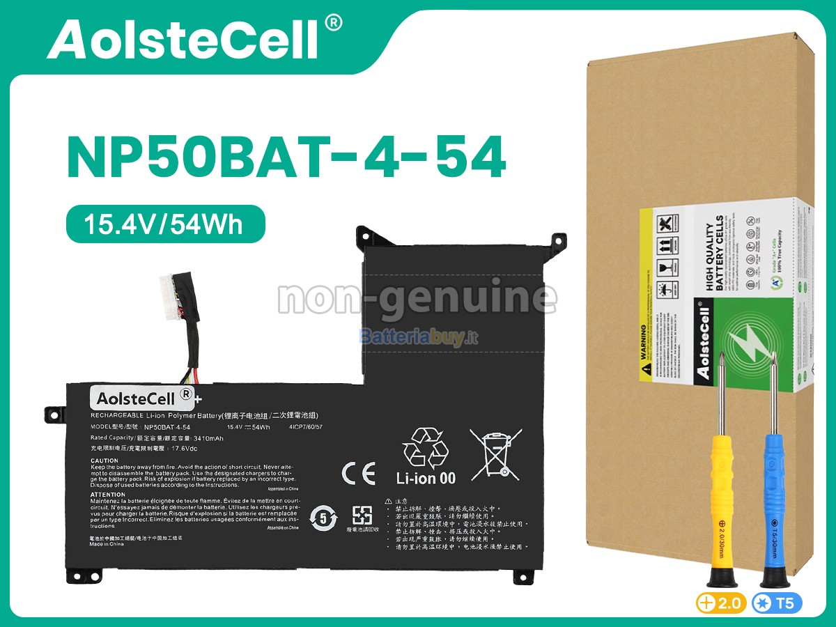 Batteria per Gigabyte NP50BAT-4-54