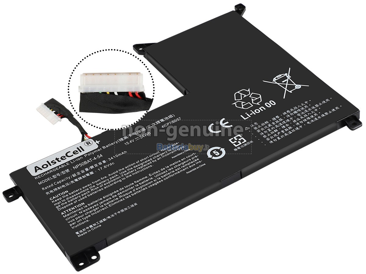 Batteria per Gigabyte NP50BAT-4-54