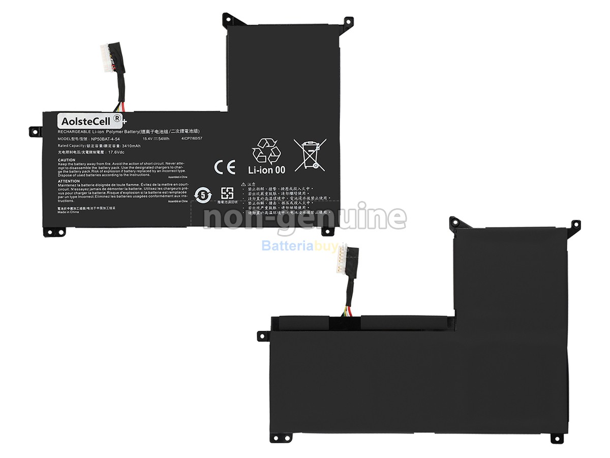 Batteria per Gigabyte NP50BAT-4-54