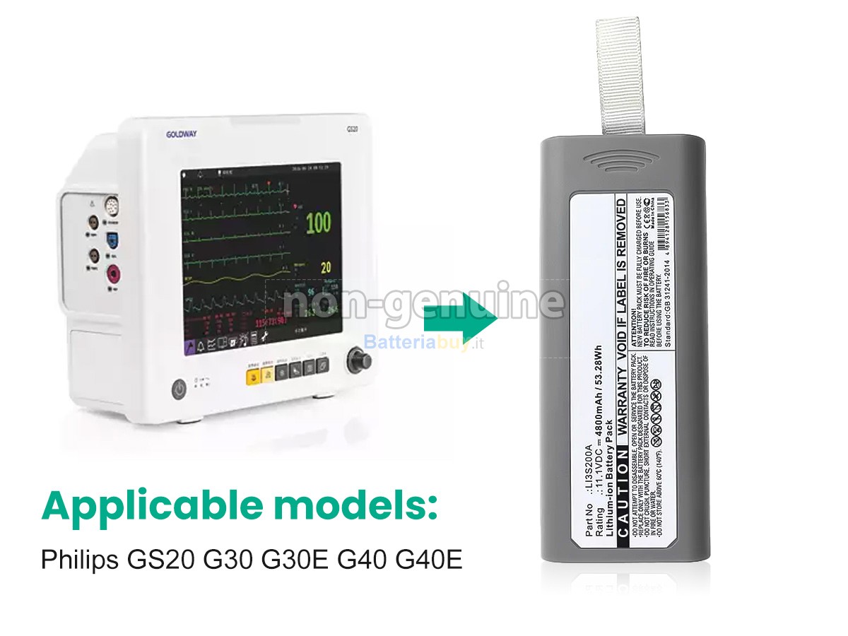 Batteria per Goldway G40E