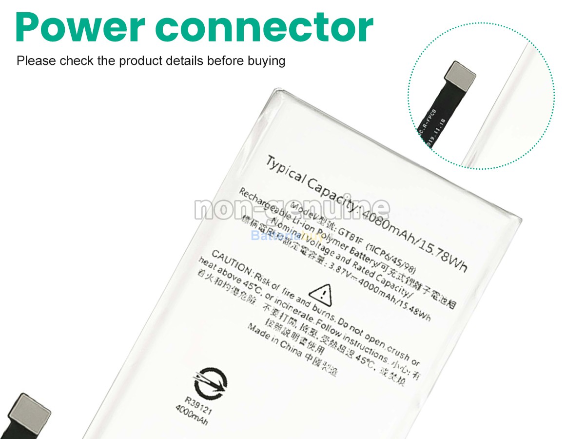 Batteria per Google PIXEL 5