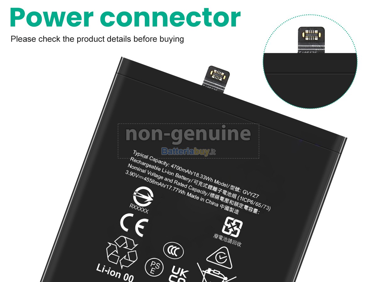 Batteria per Google PIXEL 9 PRO