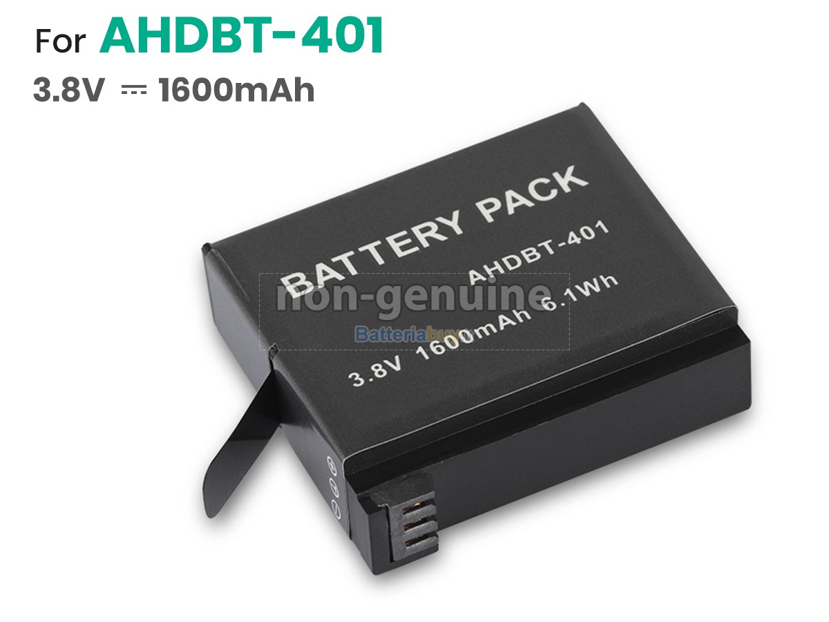 Batteria per GoPro AHDBT-401