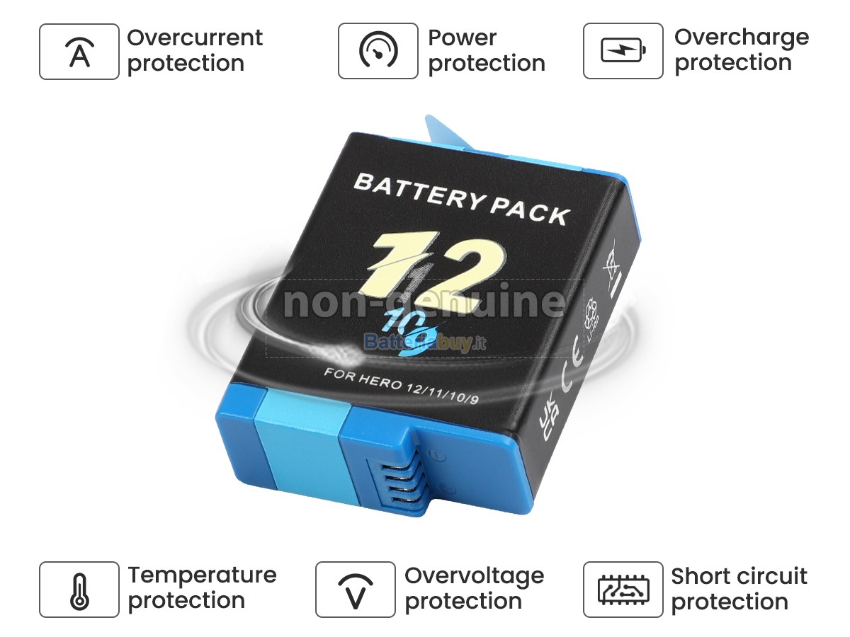 Batteria per GoPro HERO9 BLACK