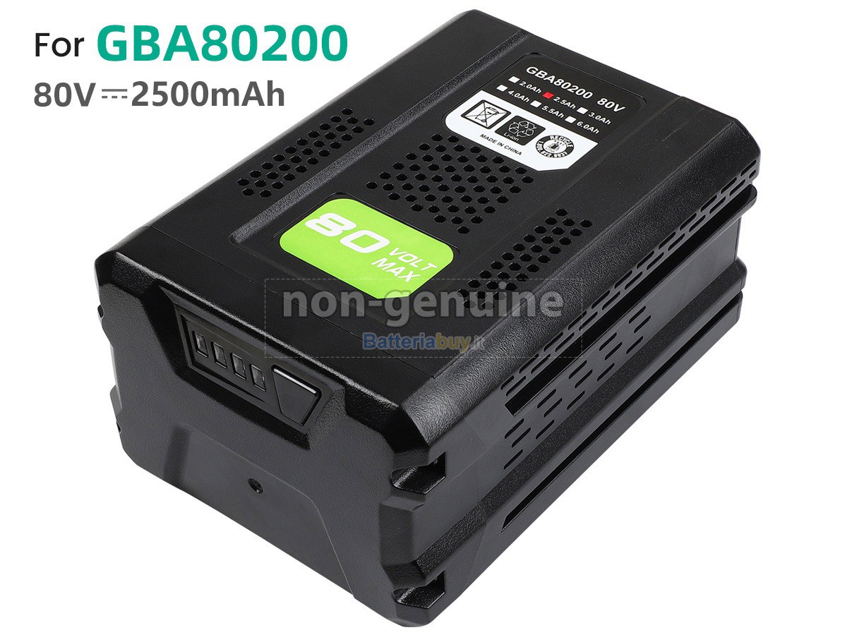Batteria per Greenworks GBA80250
